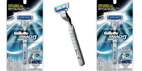 Amazon: Gillette Mach3 Turbo Men’s Razor & Blade ONLY $3.64 Shipped