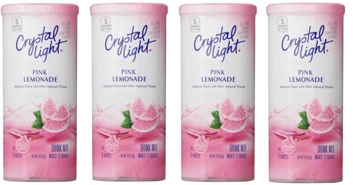 Amazon Crystal Light Pink Lemonade ONLY 33¢ Shipped Per Container