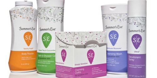 *NEW* $1/1 Summer’s Eve Product Coupon
