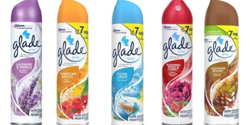 Target: Glade Room Sprays Only 23¢ Each (After Checkout 51 Rebate)