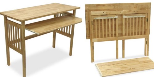 Winsome Wood Foldable Desk Only $53 Shipped