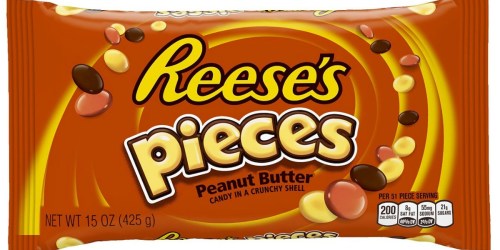 Amazon Prime: Reese’s Pieces LARGE 15oz Bag Only $2.75 Shipped