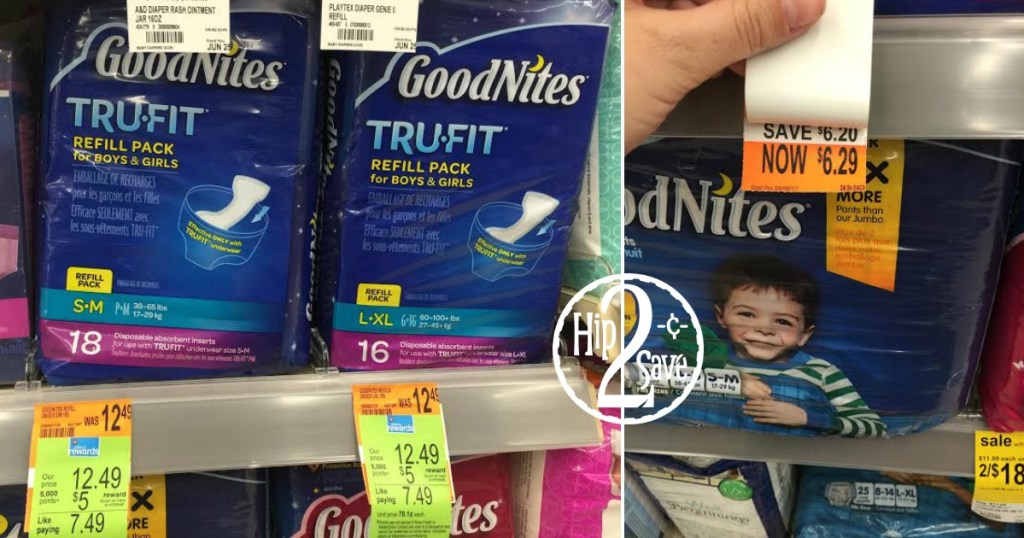 Walgreens: Possibly Better Than FREE GoodNites Tru•Fit Refill Packs (After  Points)