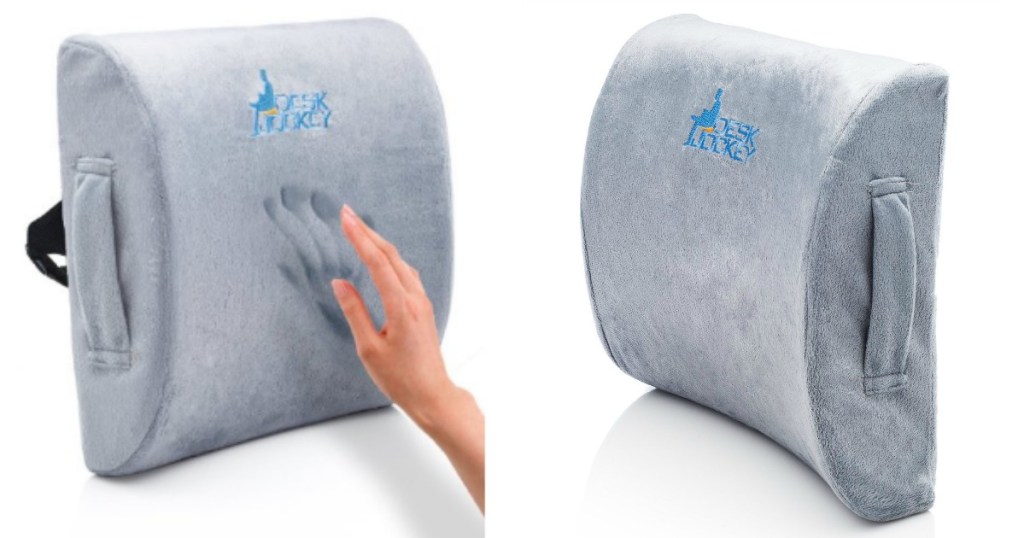 Desk Jockey Therapeutic Grade Lumbar Support Cushion