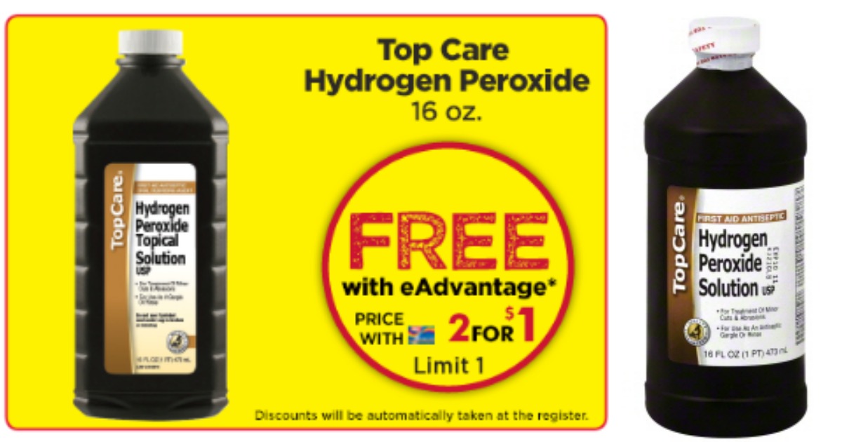 Giant Eagle FREE Hydrogen Peroxide eCoupon
