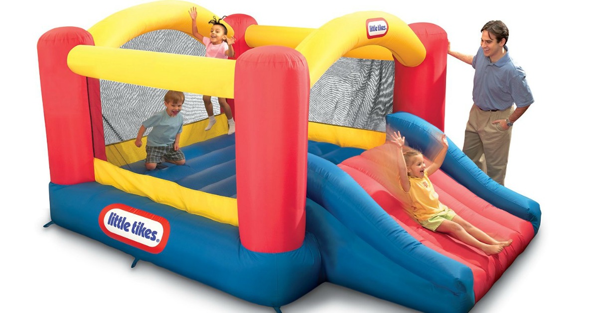 little tikes jump and slide bouncer