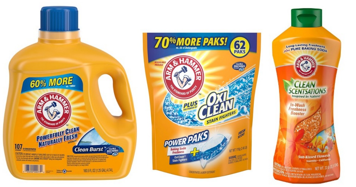*NEW* Arm & Hammer Laundry Product Coupons = Nice Deals at CVS and Target