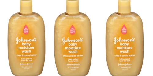 Amazon: Johnson’s Baby Moisture Wash 15 Ounce Bottles Only $2.48 Each Shipped