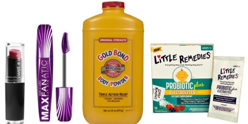 Target: New Printable Store Coupons = Nice Deals on Wet n Wild, Little Remedies Probiotic & More