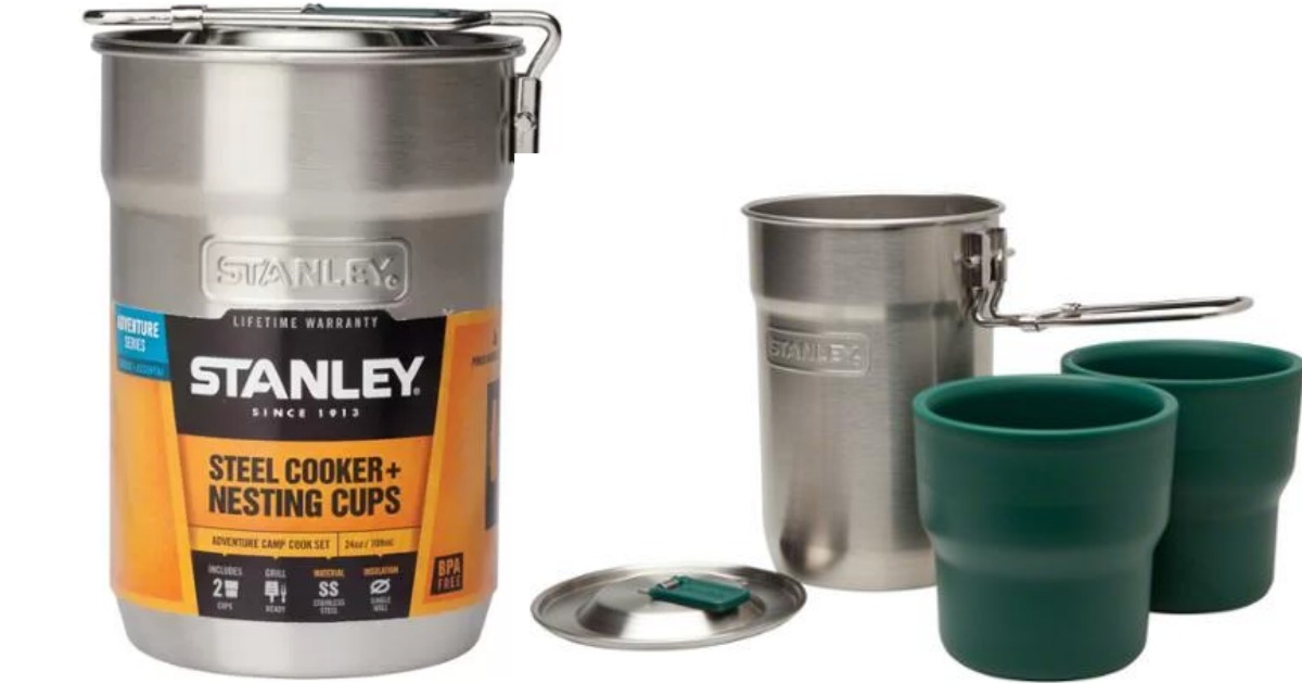 stanley steel cooker and nesting cups