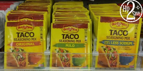 Target: 30% Off Old El Paso Products = 24¢ Taco Seasoning, 45¢ Canned Beans + More