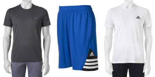 Kohl’s Cardholders: Men’s Adidas Shorts, Tech Tee & Socks Only $23.72 Shipped