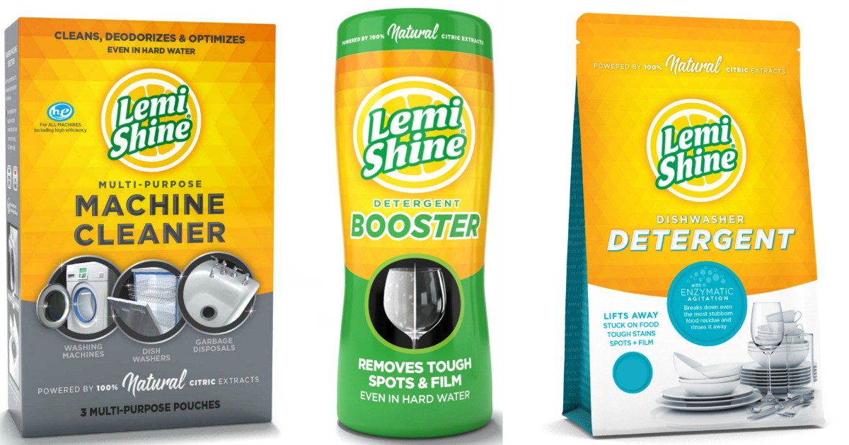 Target Lemi Shine Detergent Booster AND 18 Count Dish Detergent ONLY
