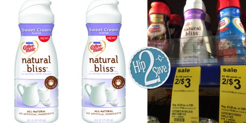New $0.75/1 Coffee-Mate natural bliss Coffee Creamer Coupon = Only 75¢ Each at Walgreens