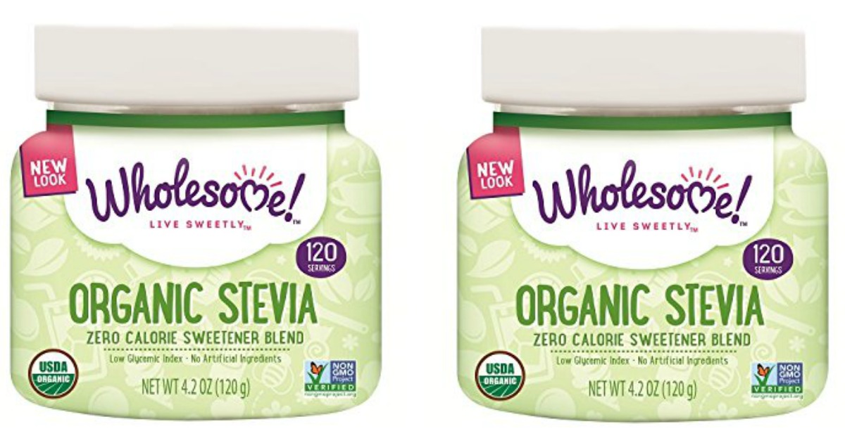 Wholesome Sweeteners Organic Stevia Spoonable 4.2 Ounce Jar
