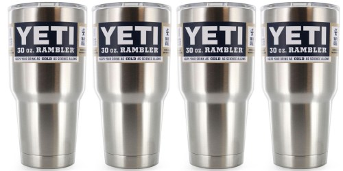 Amazon: Yeti Rambler 30oz Stainless Steel Tumbler As Low As $21.50 Shipped (Regularly $39.99)