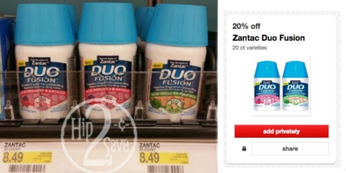 *NEW* Zantac Coupons = Duo Fusion Only $1.79 at Target + More