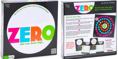 ZERO Q&A Board Game Only $5 (Regularly $15)
