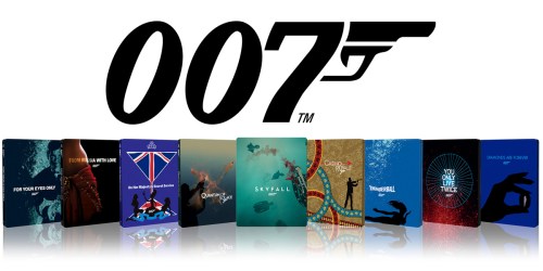Best Buy: James Bond Steel Book Blu-Ray DVDs ONLY $7.99 (Regularly $14.99)