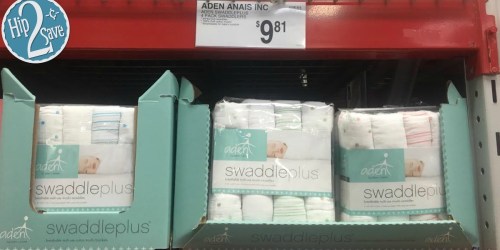 Sam’s Club: Possible aden + anais 4-Pack Swaddleplus Blankets Just $9.81