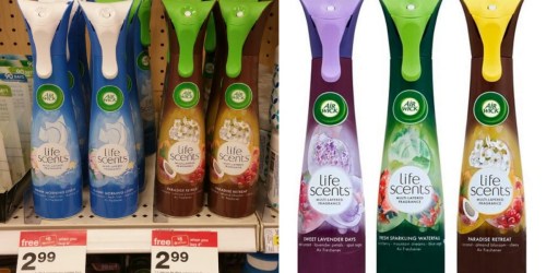 Target: Air Wick Life Scents Room Mist Only 44¢