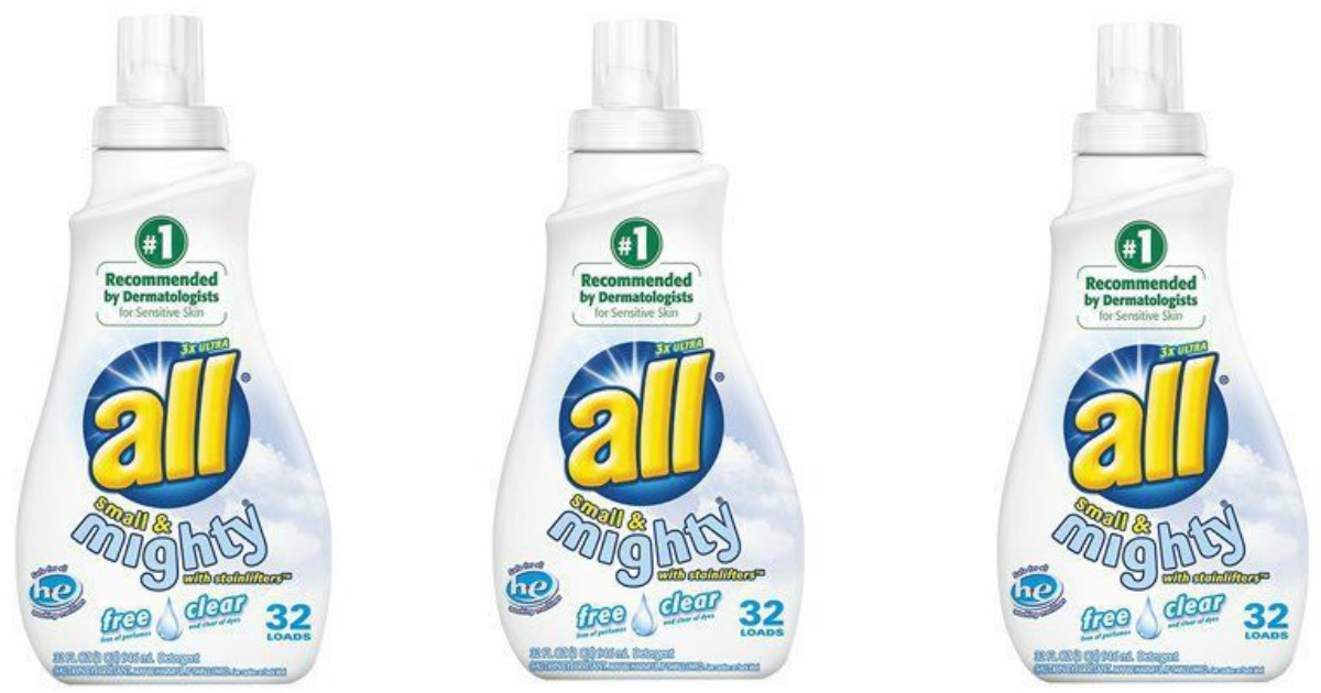 Target all Small & Mighty Laundry Detergent Only 2.49