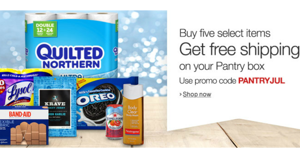 Amazon Prime Pantry Free Shipping with Purchase of 5 Select Items