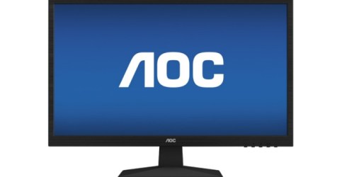 Best Buy: AOC 24″ LED HD Monitor Only $79.99 Shipped (Regularly $149.99)