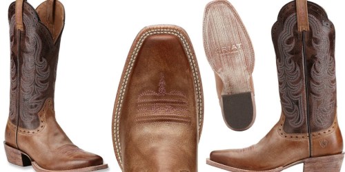 Tractor Supply Co: Ariat Ladies’ Western Boots ONLY $79 (Regularly $199.99)