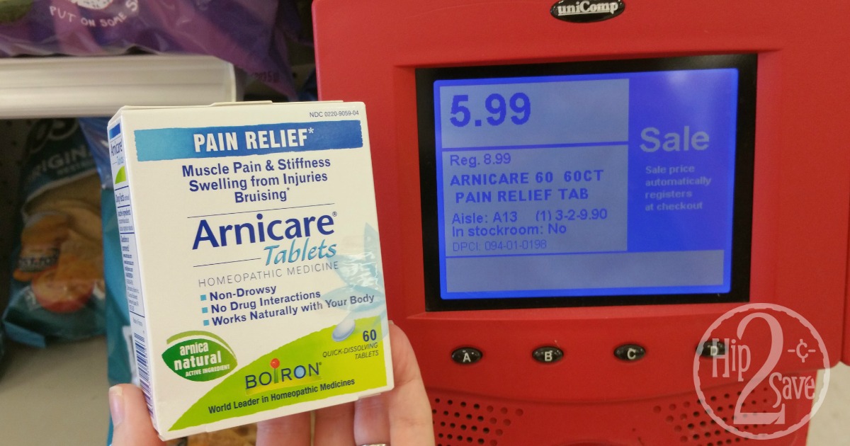 Target Better Than FREE Boiron Arnicare Pain Relief Tablets