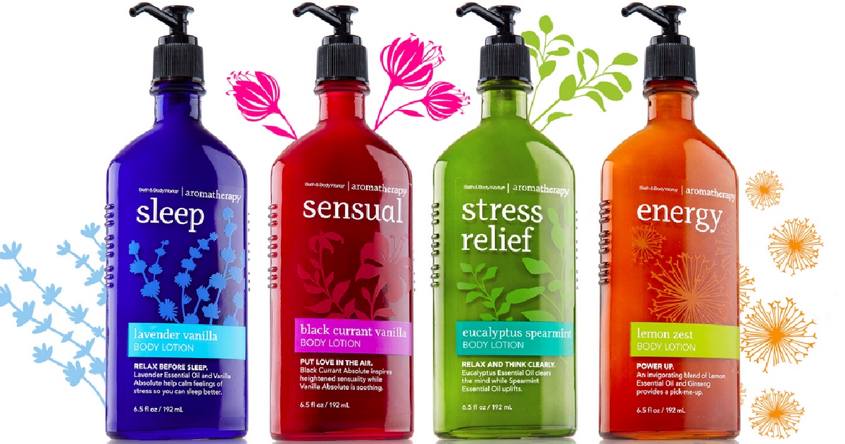 Bath & Body Works Aromatherapy Products Only 5.20 Each Shipped