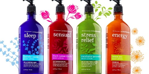 Bath & Body Works: Aromatherapy Products Only $5.20 Each Shipped (Regularly Up to $15)
