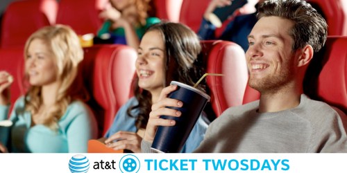 AT&T Customers: Buy 1 Get 1 Free Movie Tickets On Tuesdays