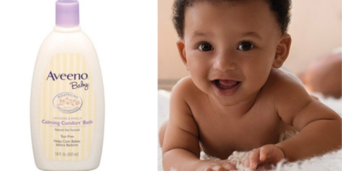 Amazon: Aveeno Baby Calming Comfort Bath Only $3.32 Shipped