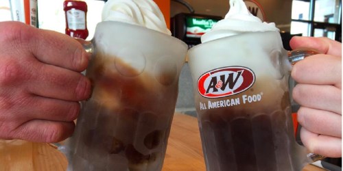 FREE A&W Root Beer Float with ANY Purchase on August 6th
