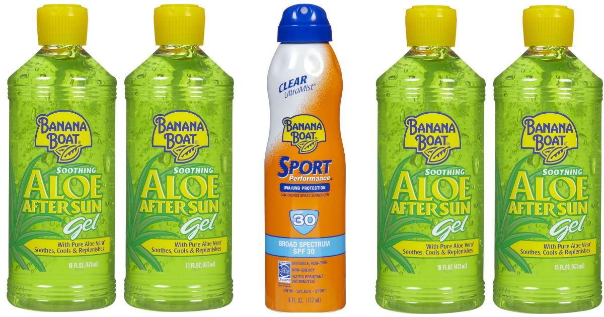 Target Banana Boat After Sun Aloe Gel Only 1.49 + More