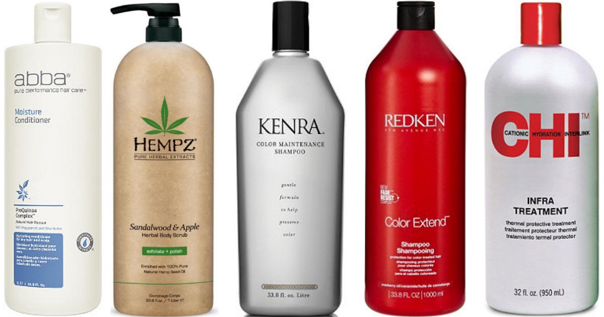 Beauty Brands: 1 Liter Hair Care & Products Only $10.49 (Redken, CHI More)