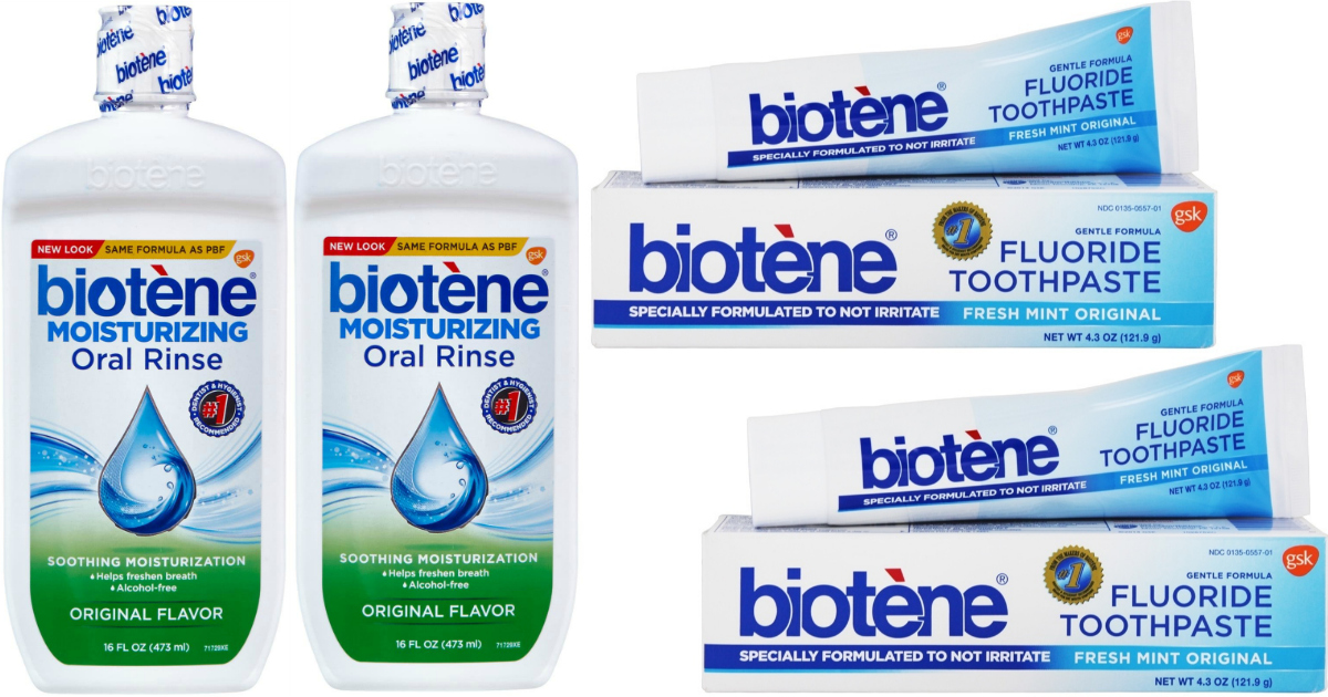 Target Biotène Oral Rinse or Toothpaste Only 1.53 Each After Gift
