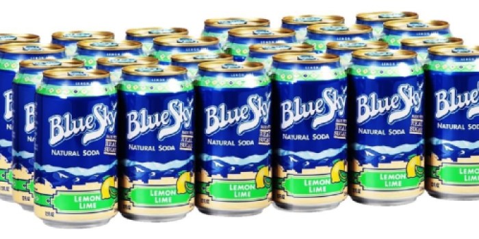 Amazon: Blue Sky Natural Soda 24 Pack Only $8.93 Shipped (Just ¢74 Per Can)