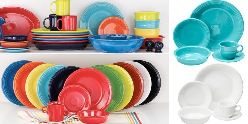 BonTon: Fiesta 5 Piece Place Settings ONLY $16 Each When You Buy 4 (Regularly $54)