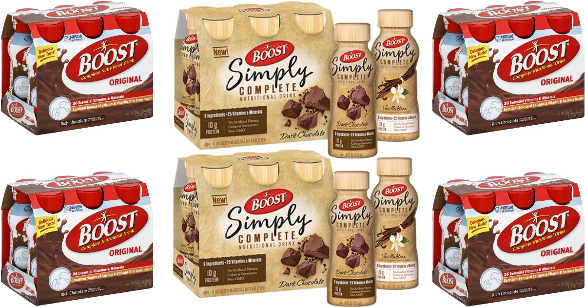 NEW High Value 3/1 BOOST Nutritional Drink Coupon