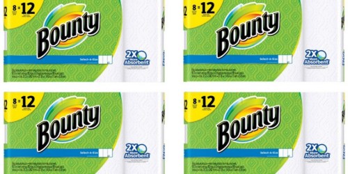 Target: 10% Off Household Essentials = Bounty Paper Towels 8 Pack Only $6.49 (Reg. $12.79)