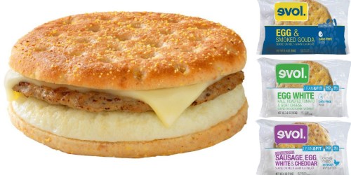 High Value EVOL Coupons = Breakfast Sandwiches Just 66¢ at Target