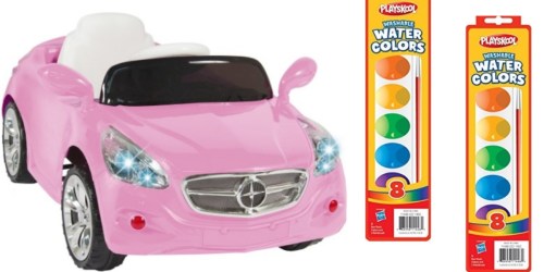 Jet.com: Power Wheels Electric Ride-On Car + 2 PlaySkool Paint Sets Only $148.37 Shipped