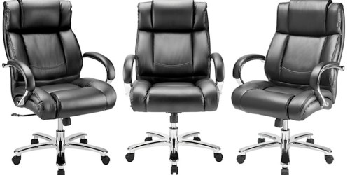 Office Depot/Max: Big & Tall High-Back Desk Chair Only $140.28 Shipped (Regularly $349.99)