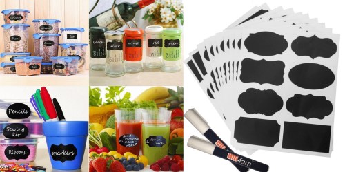 Amazon: 80 Reusable Chalkboard Labels + Markers Only $6.99 (Regularly $24.99)