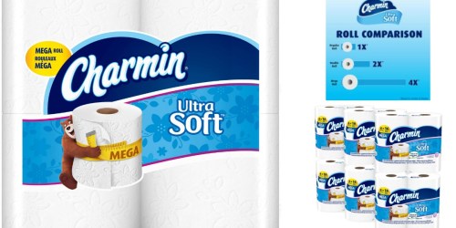 Amazon: Charmin Ultra Soft Toilet Paper 24 MEGA Rolls Only $16.82 Shipped