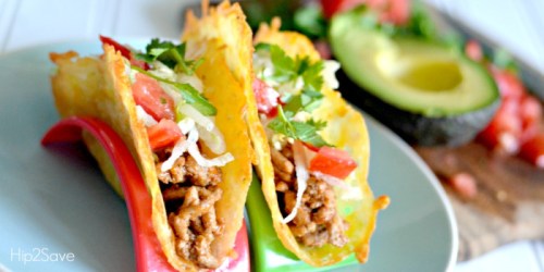 Eating Low Carb? Try these ONE Ingredient Cheese Taco Shells…