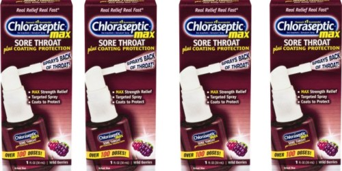 Amazon: Chloraseptic Max Strength Spray 100 Doses Only $2.86 Shipped