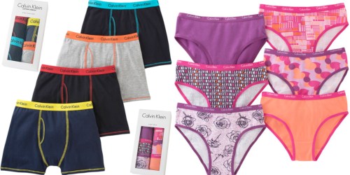 Costco Members: Calvin Klein Underwear Packs For Girls & Boys Only $8.99 Shipped